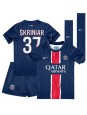 Paris Saint-Germain Milan Skriniar #37 Hjemmedraktsett Barn 2024-25 Korte ermer (+ bukser)